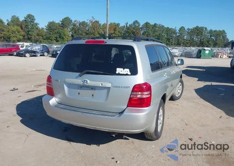 2003 Toyota Highlander V6 из США, поврежденный, VIN JTEGF21A730081109